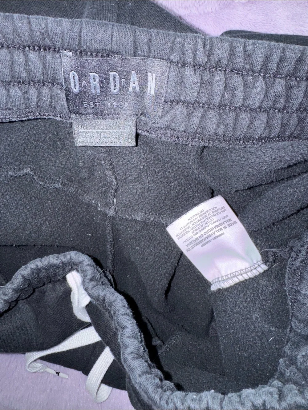 Jordan Men's Black Jogger Sweatpants